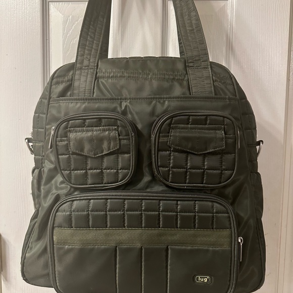 LUG Puddle Jumper Travel Multipurpose Nylon Bag...Olive Green - Picture 1 of 9